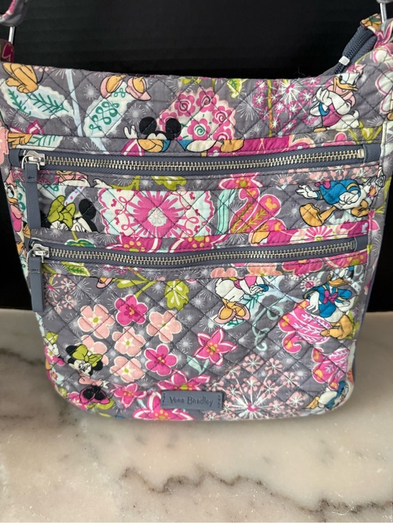 Vera Bradley Handbags - Vera Bradley X Disney Minnie Mouse and Friends Triple Zip Hipster Crossbody Bag